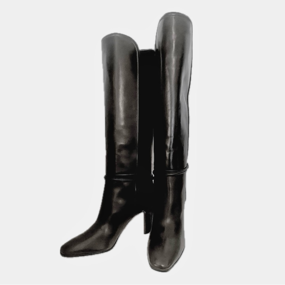 NWT Saint Laurent Black Boots - Picture 2 of 15